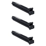 PrinterDash Compatible with Konica Minolta bizhub C451 Black Toner Cartridge 3/PK-45000 Page Yield TN-411BK_3PK