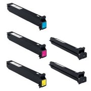 PrinterDash Compatible with Konica Minolta bizhub C452 Toner Cartridge Combo Pack 2-BK/1-C/M/Y TN-4132B1CMY