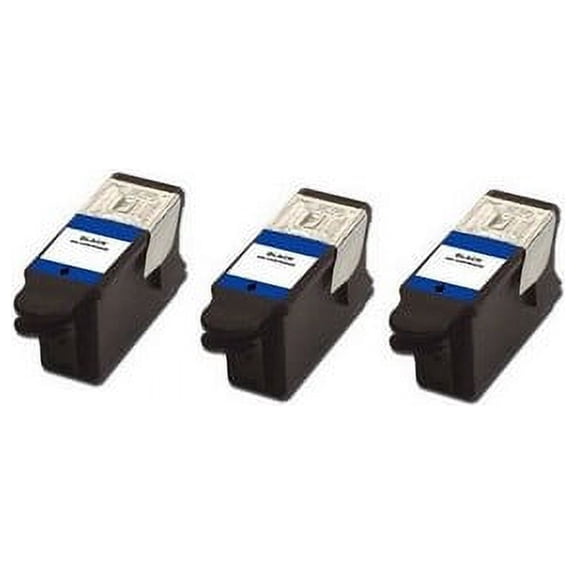PrinterDash Compatible with Kodak Easyshare 5100/5300/5500/ESP-3250/ESP-5250/ESP-6150/ESP-7250/ESP-9250 Black High Yield Inkjet (3/PK-425 Page Yield) (NO. 10) (8891467_3PK)