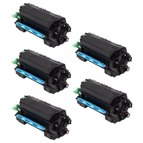 PrinterDash Compatible Replacement for LAN IM-350F Toner Cartridge (5/PK-14000 Page Yield) (TYPE IM-350) (418132_5PK)