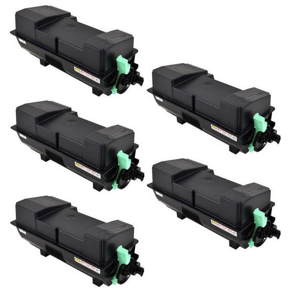 PrinterDash Compatible Replacement for LAN IM-600F/IM-600SRF/P800/P801 Toner Cartridge (5/PK-25500 Page Yield) (TYPE IM-600) (418477_5PK)