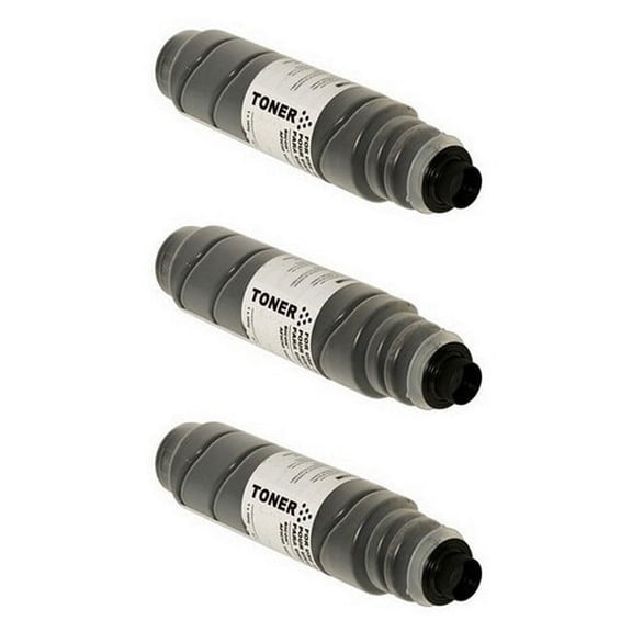 PrinterDash Compatible with Lanier LD-122/LD-127/LD-225/LD-230/LD-325/LD-330/LD-425/LD-433/MP-2352/MP-2852/MP-3352 Toner Cartridge (3/PK-11000 Page Yield) (TYPE 2212) (841337_3PK)