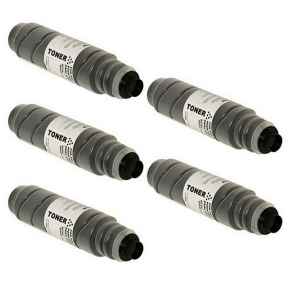 PrinterDash Compatible with Lanier LD-122/LD-127/LD-225/LD-230/LD-325/LD-330/LD-425/LD-433/MP-2352/MP-2852/MP-3352 Toner Cartridge (5/PK-11000 Page Yield) (TYPE 2212) (841337_5PK)