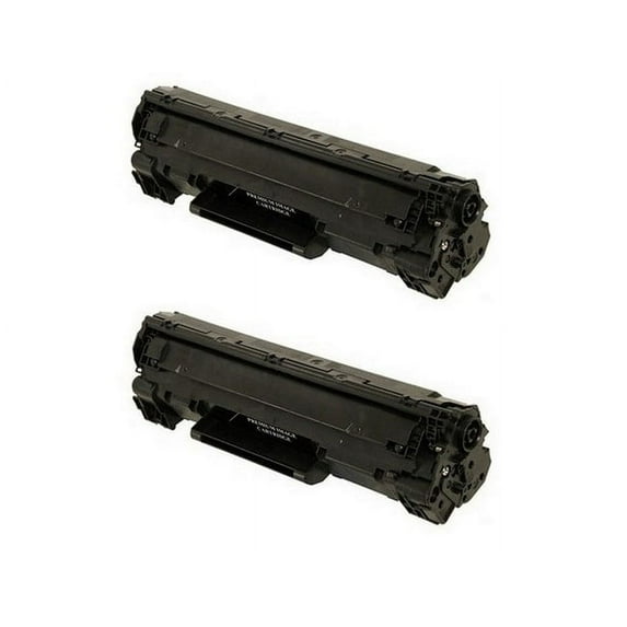 PrinterDash Compatible Replacement for LBP-3050/LBP-3100/LBP-3150 Jumbo Toner Cartridge (2/PK-3000 Page Yield) (1870B002X_2PK)