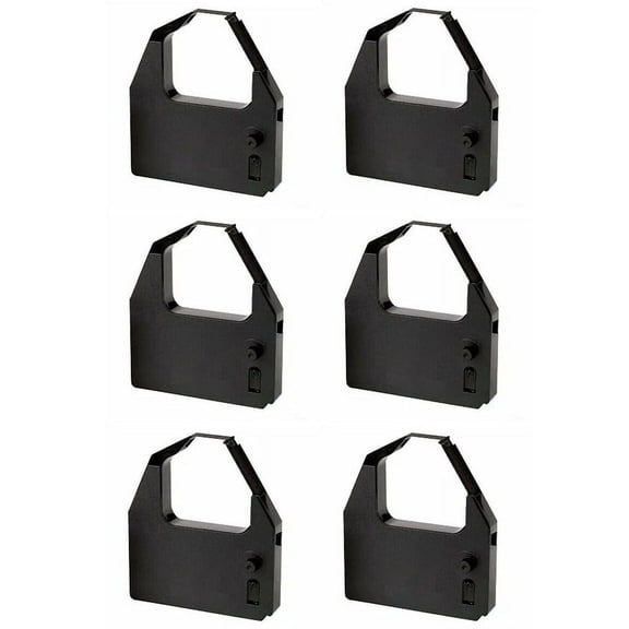 PrinterDash Compatible with Lexmark 4971/5533 Black Printer Ribbons (6/PK) (1361919)