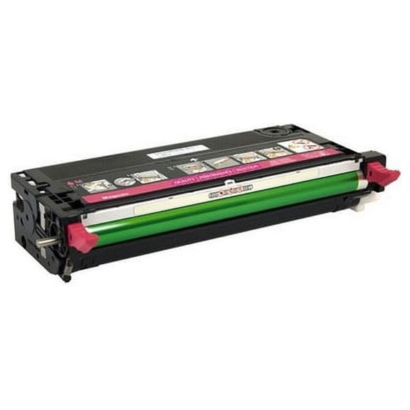 PrinterDash Compatible with Media Sciences MDA44647 Magenta Toner Cartridge (9000 Page Yield) - Replacement to Dell H514C / 330-1200