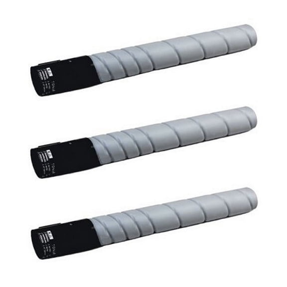 PrinterDash Compatible with Muratec MFX-C2280/MFX-C2280N/MFX-C2880/MFX-C2880N/MFX-C3680/MFX-C3680N Black Toner Cartridge (3/PK-27000 Page Yield) (TN-321) (TS-3680K_3PK)