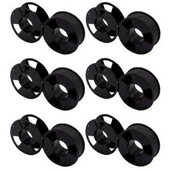 PrinterDash Compatible with NCR 340540 Black Printer Ribbons (6/PK) - Replacement to Printronix 107675-007