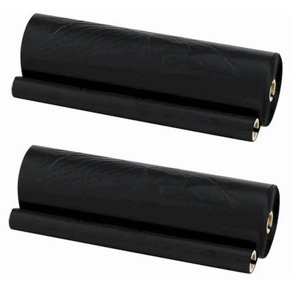 PrinterDash Compatible Replacement for Nukote B393-2 Fax Imaging Film Rolls (2/PK-1500 Page Yield) - Replacement to Brother PC-102RF