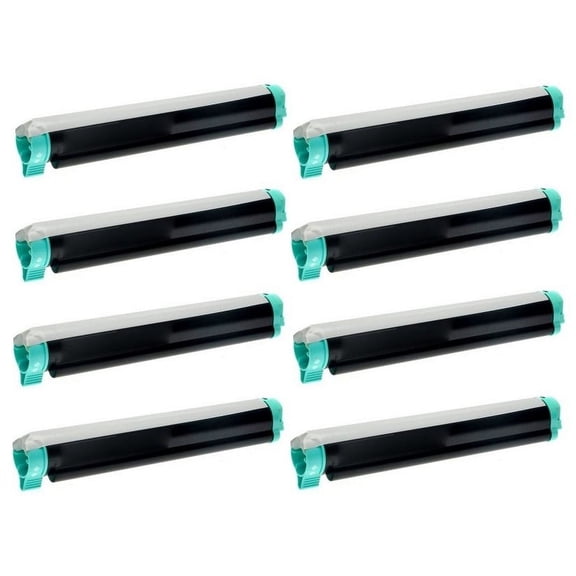 PrinterDash Compatible with Okidata B410DN/B420DN/B430DN/B440DN/MB-400/MB-460/MB-470/MB-480 Series Toner Cartridge (8/PK-3500 Page Yield) (TYPE 9) (43979101_8PK)