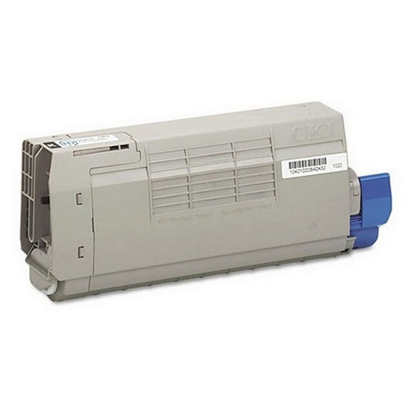 PrinterDash Compatible with Okidata C810CDTN/C810DN/C810N/C830CDTN/C830DN/C830DTN/C830N Black Toner Cartridge (8000 Page Yield) (TYPE C14) (44059120)