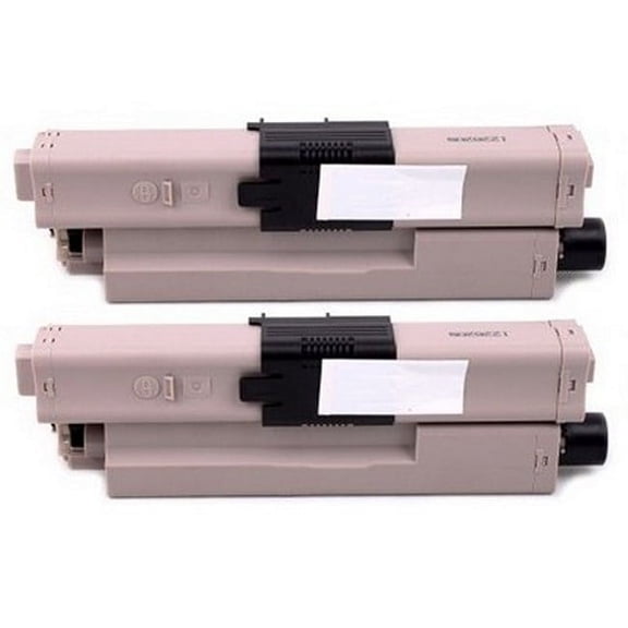 PrinterDash Compatible with Okidata C310/C330/C331/C510/C511/C530/C531/MC-351/MC-352/MC-361/MC-362/MC-561/MC-562 Series Black Toner Cartridge (2/PK-3500 Page Yield) (TYPE 17) (44469809_2PK)