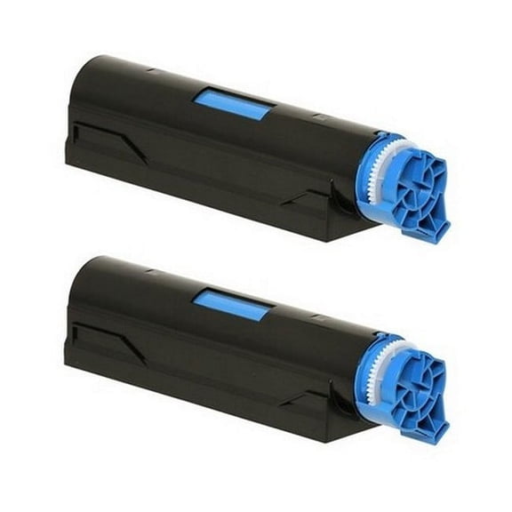 PrinterDash Compatible with Okidata B431d/B431dn/MB-461-MFP/MB-471dnw/MB-471-MFP/MB-471w/MB-491/MB-491+ Series High Yield Toner Cartridge (2/PK-10000 Page Yield) (44574802_2PK)