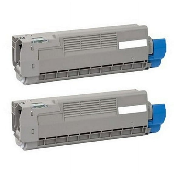 PrinterDash Compatible Replacement for OKI46507508_2PK - Black