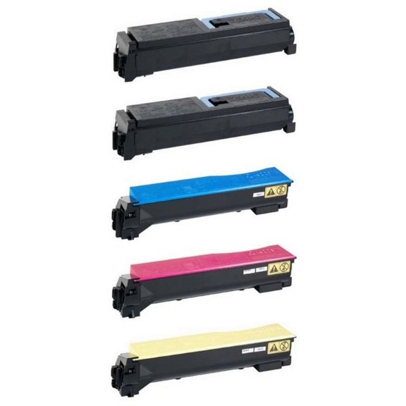 PrinterDash Compatible with Olivetti d-Color P221 Toner Cartridge Combo Pack (2-BK/1-C/M/Y) (TK-542) (B0762B1CMY)