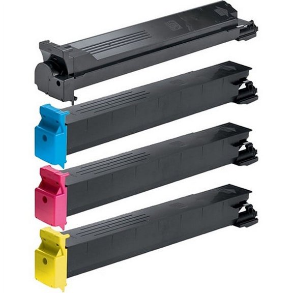 PrinterDash Compatible with Pitney-Bowes CM-3522 Toner Cartridge Combo Pack (BK/C/M/Y) (478BCMY)