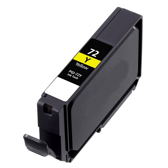 PrinterDash Compatible with Canon PIXMA PRO 10/PIXMA PRO 10S Series Yellow Inkjet (PGI-72Y)