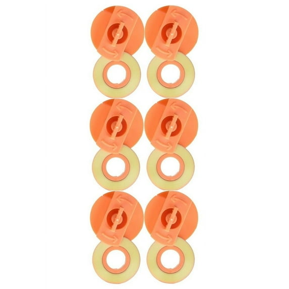 PrinterDash Compatible Replacement for Adler Royal Satellite III/IV/V/VI/VIII/40/80/2001 Typewriter Lift Off Tape (6/PK) (228)