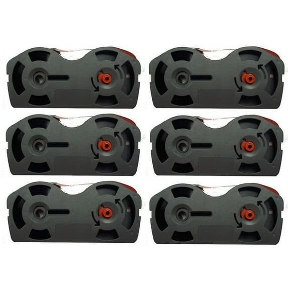 PrinterDash Compatible Replacement for Porelon 11811 Black Typewriter Correctable Ribbons (6/PK) - Replacement to IBM 1299095