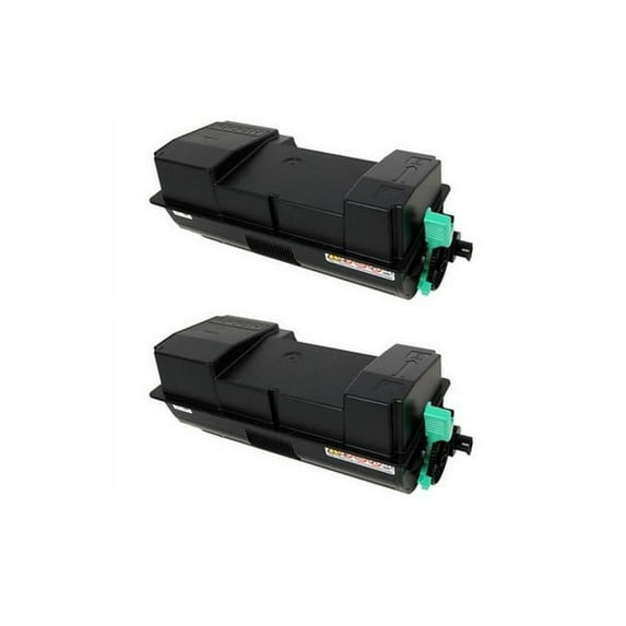 PrinterDash Compatible Replacement for RIC407823_2PK - Black