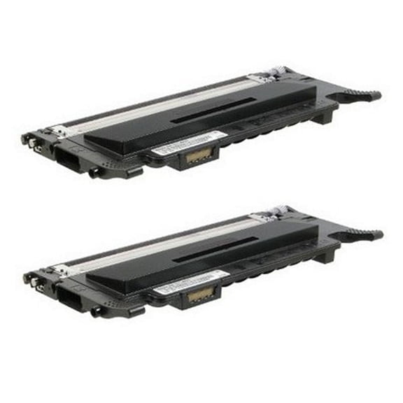 PrinterDash Compatible with Samsung CLP-310/CLP-310N/CLP-315/CLP-315N/CLX-3170/CLX-3175FN/CLX-3175W/CLX-3175N Black Toner Cartridge (2/PK-1500 Page Yield) (CLT-K4092S_2PK)