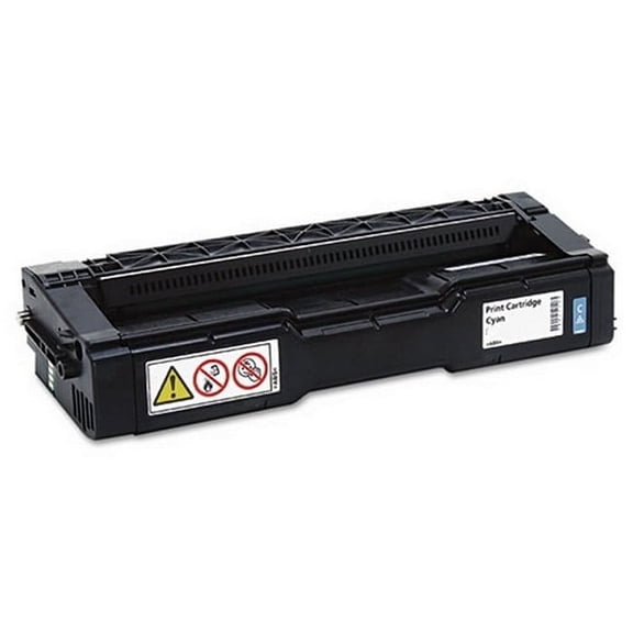 PrinterDash Compatible with Savin SP-C250DN/SP-C250SF/SP-C260DNW/SP-C260SFNw/SP-C261DNw/SP-C261SFNw Cyan Toner Cartridge (2300 Page Yield) (TYPE C250A) (4470)