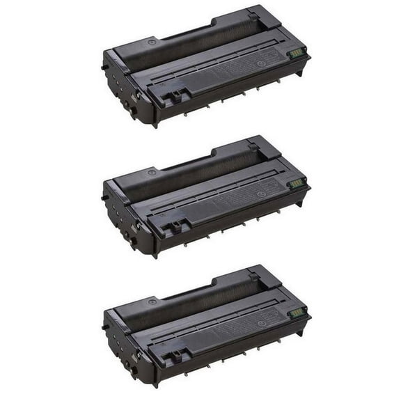 PrinterDash Compatible with Savin SP-3500N/SP-3500SF/SP-3510DN/SP-3510SF Toner Cartridge (3/PK-6400 Page Yield) (TYPE SP3500XA) (8523_3PK)