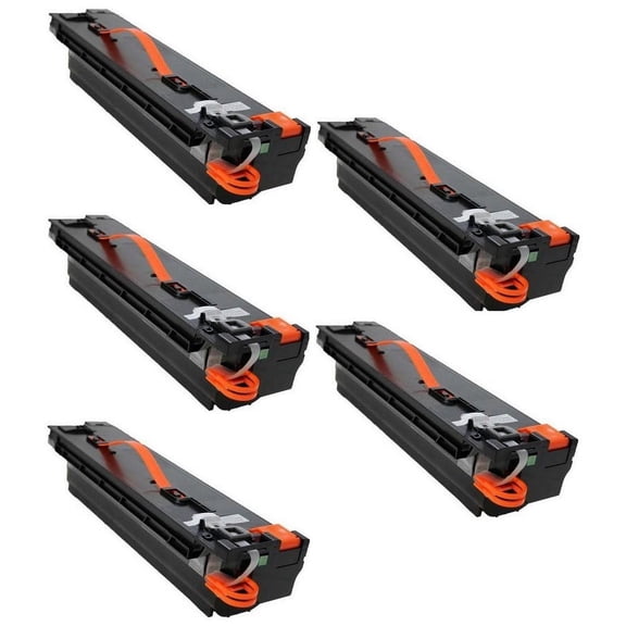 PrinterDash Compatible with Sharp AR-M280/AR-M300/AR-M350/AR-M450/AR-P350/AR-P450 Series Toner Cartridge (5/PK-27000 Page Yield) (AR-450NT_5PK)