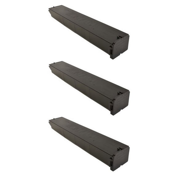 PrinterDash Compatible with Sharp MX-2630/MX-3050/MX-3060/MX-3550/MX-3570/MX-4050/MX-5050/MX-5070/MX-6050/MX-6070 Series Black Toner Cartridge (3/PK-40000 Page Yield) (MX-60GTBA_3PK)