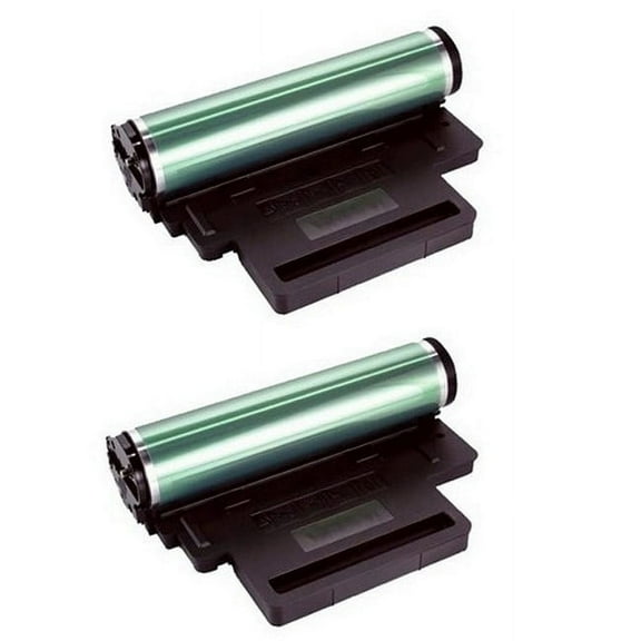 PrinterDash Compatible Replacement for Samsung CLP-310/CLP-315/CLX-3170/CLX-3175 Series OPC Drum Unit (2/PK-24000 Page Yield) (SU414A_2PK)