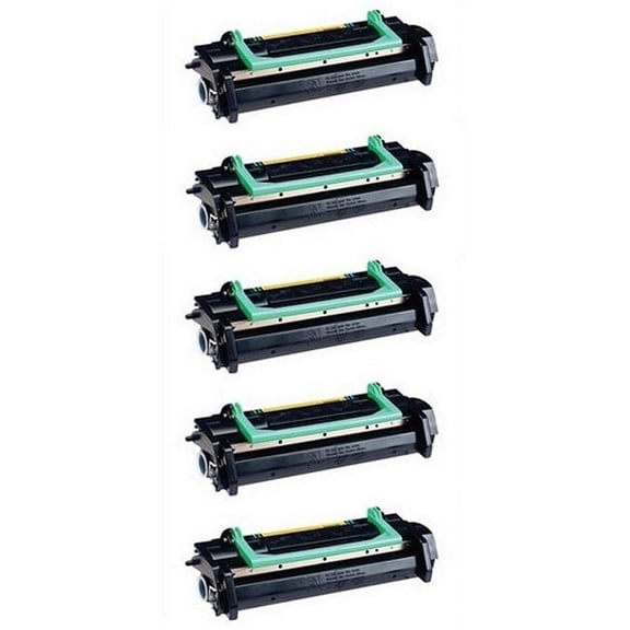 PrinterDash Compatible Replacement for Sharp FO-4650/4700/4970/5550/5700/5800/6700 Toner Developer Unit (5/PK-6000 Page Yield) (FO-47DC_5PK)