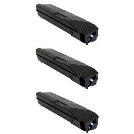PrinterDash Compatible with Kyocera Mita TASKalfa 4550ci/TASKalfa 4551ci/TASKalfa 5550ci/TASKalfa 5551ci Black Toner Cartridge (3/PK-30000 Page Yield) (TK-8507K) (1T02LC0US0_3PK)