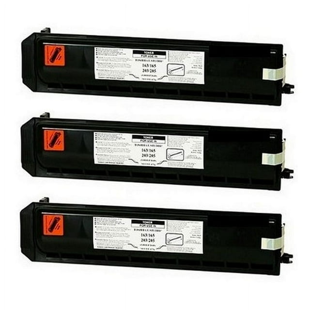 PrinterDash Compatible Replacement for TOST-1640E_3PK - Black