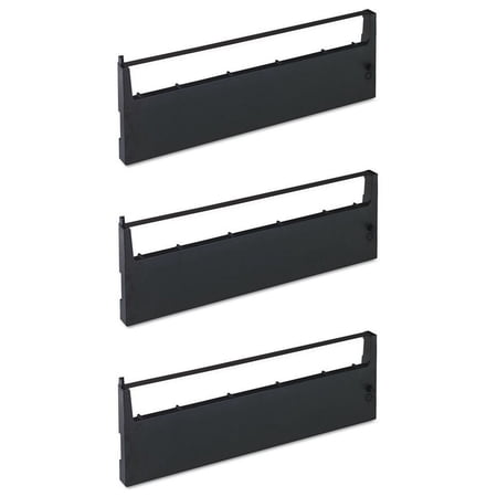 PrinterDash Compatible with Tandem 5515/5516 Series Black Printer Ribbons (3/PK) (TD2631_3PK)