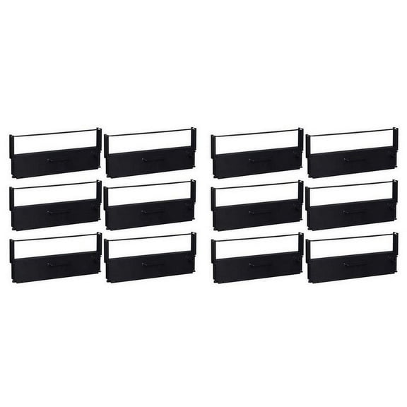 PrinterDash Compatible with Verifone 930R/Ruby Superstem Purple Printer Ribbons (12/PK) (CRM0022-01P_12PK)