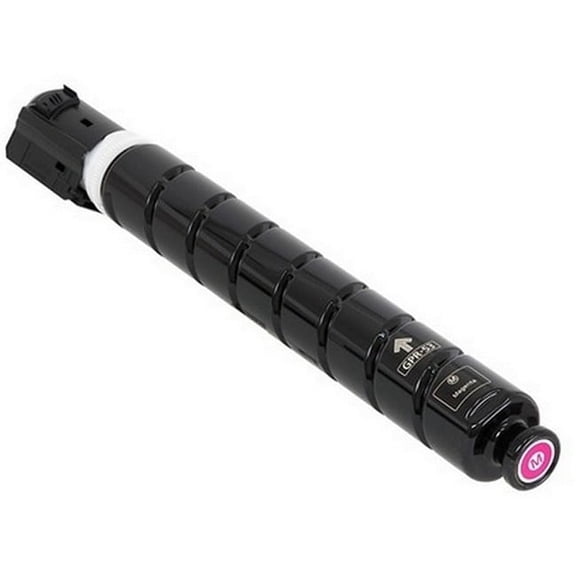 PrinterDash Compatible with Canon imageRUNNER ADVANCE C3325i/C3330i/C3520i/C3530i/DX-C3725i/DX-C3730i/DX-C3835i Magenta Toner Cartridge (19000 Page Yield) (GPR-53M) (8526B003AA)