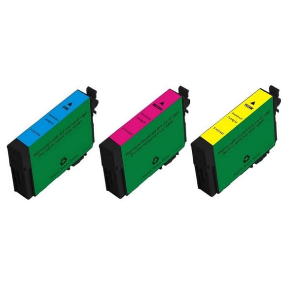 PrinterDash Compatible with WorkForce WF-3620/WF-3640/WF-7110/WF-7210/WF-7610/WF-7620/WF-7710/WF-7720 High Yield Inkjet Combo Pack (C/M/Y) (NO. 252XL) (T252520)