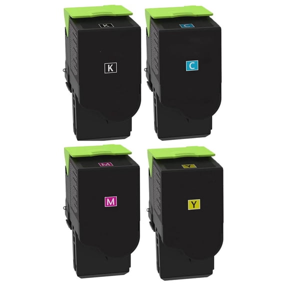 PrinterDash Compatible with C310/C315 Series High Yield Toner Cartridge Combo Pack (BK/C/M/Y) (006R0436MP)