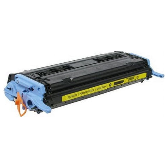 PrinterDash Compatible with CIG200076P Yellow Toner Cartridge (2000 Page Yield) - Replacement to HP Q6002A / HP NO. 124A