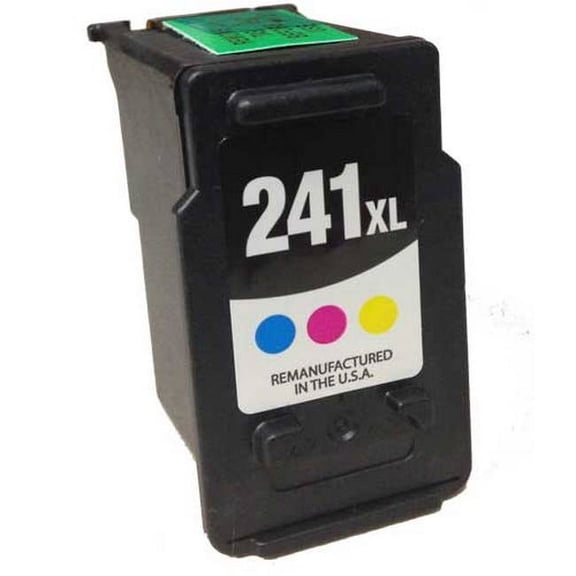 PrinterDash Compatible with CTGCL241 Color High Yield Inkjet (400 Page Yield) - Replacement to Canon CL-241 / 5208B001AA
