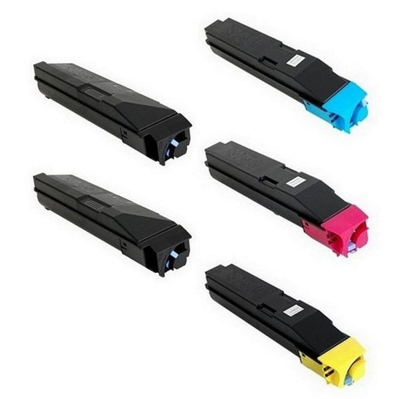 PrinterDash Compatible with Copystar CS-3050ci/CS-3051ci/CS-3550ci/CS-3551ci Toner Cartridge Combo Pack (2-BK/1-C/M/Y) (TK-83072B1CMY)