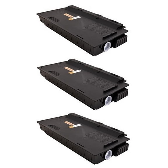 PrinterDash Compatible with Copystar CS-3212i Black Toner Cartridge (3/PK-20000 Page Yield) (TK-7127) (TK-7129) (1T02V70CSL0_3PK)