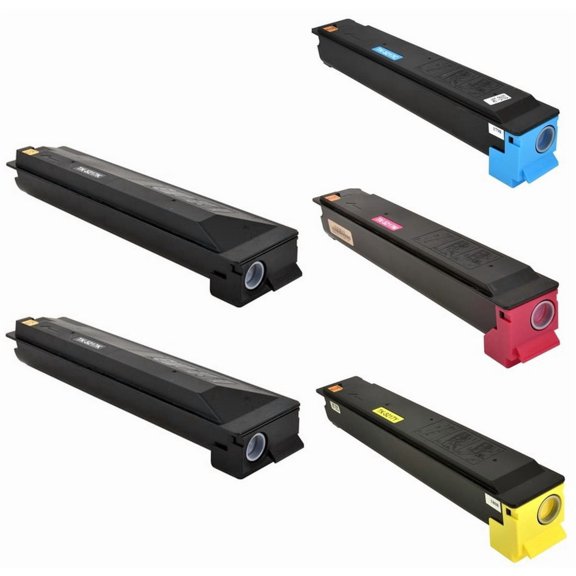PrinterDash Compatible with Copystar CS-406ci Toner Cartridge Combo Pack (2-BK/1-C/M/Y) (TK-52172B1CMY)