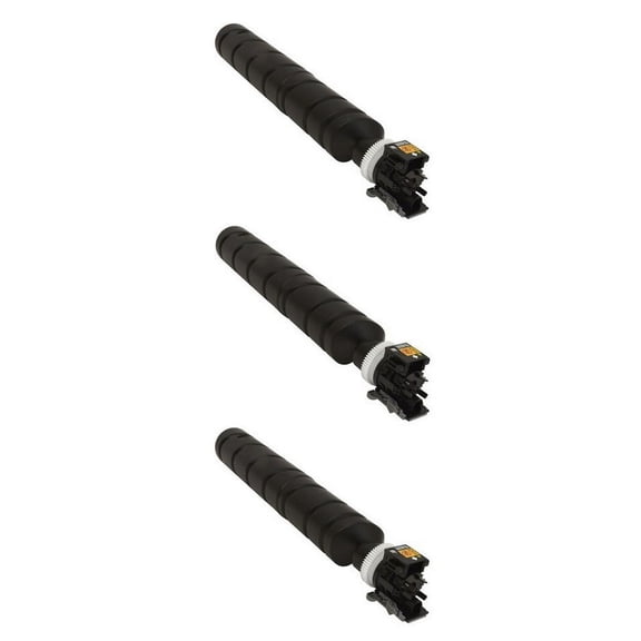 PrinterDash Compatible with Copystar CS-6054ci/CS-7054ci Black Toner Cartridge (3/PK-40000 Page Yield) (TK-8555K_3PK)