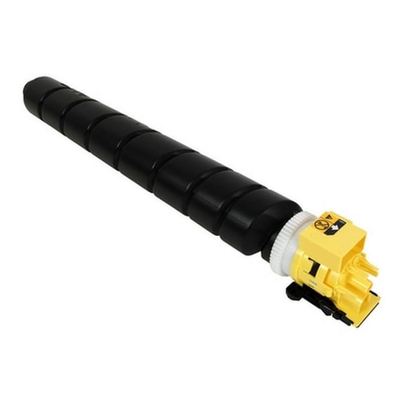 PrinterDash Compatible with Copystar CS-6054ci/CS-7054ci Yellow Toner Cartridge (20000 Page Yield) (TK-8559Y) (1T02XCACS0)