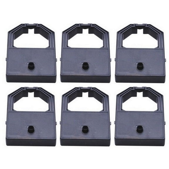 PrinterDash Compatible with DPSR6405 Black Printer Ribbons (6/PK) - Replacement to Panasonic KX-P145
