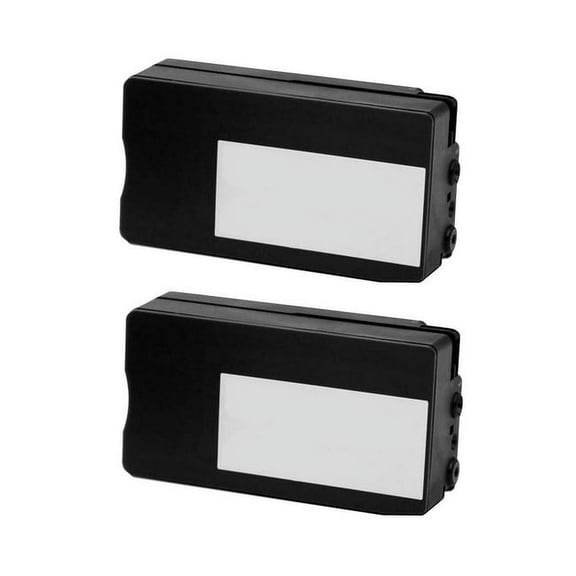 PrinterDash Compatible with HP DesignJet T120/T125/T130/T520/T525/T530 Series Black High Yield Inkjet (2/PK-80 ML) (NO. 711) (P2V31A)