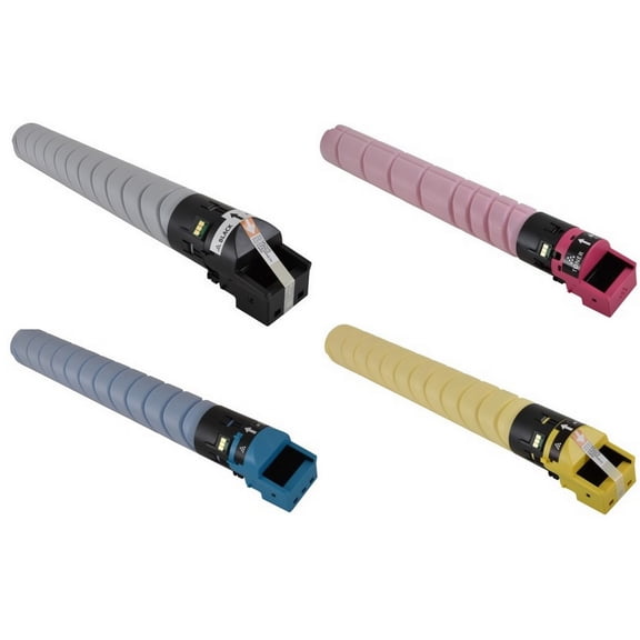 PrinterDash Compatible with Muratec MFX-C4595i/MFX-C5595i/MFX-C6595i Toner Cartridge Combo Pack (BK/C/M/Y) (TN-626) (TS-6595MP)