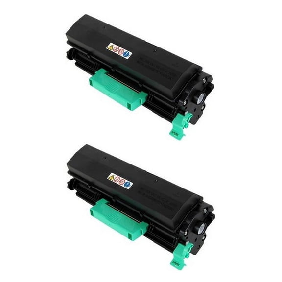 PrinterDash Compatible with Ricoh MP-401SPF/MP-402SPF/SP-4520DN Black Toner Cartridge (2/PK-10400 Page Yield) (TYPE MP-401) (841887_2PK)