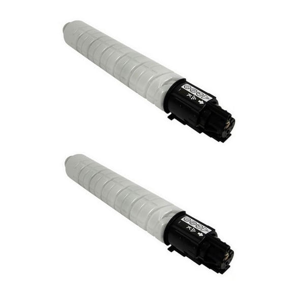 PrinterDash Compatible with Savin MP-C407/MP-C407SPF Series Black Toner Cartridge (2/PK-17000 Page Yield) (TYPE MP-C407) (842207_2PK)